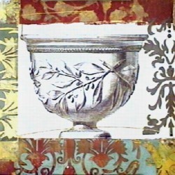 Modern Urn I by Deljou Art Group